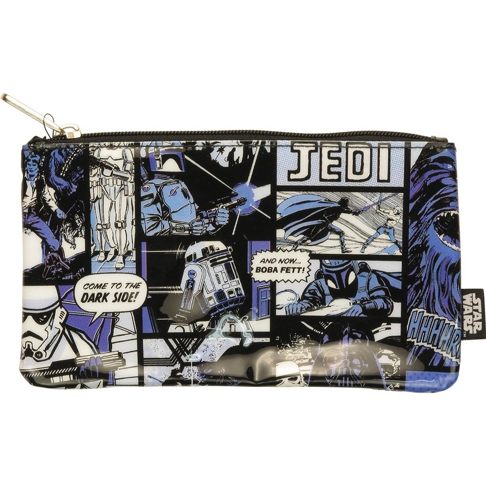 Loungefly x Star Wars Empire Strikes Back Scenes Pencil Case Zipper Pouch‎ Blue